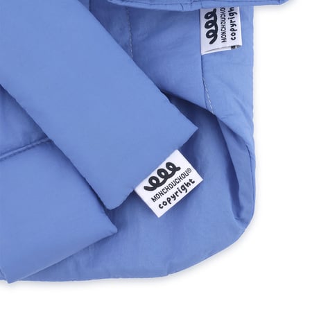 【即納】　Rich Light Quilted Jacket_Cornflower Blue