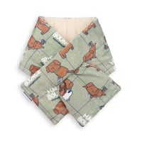 【即納】　HEKHEK neck warmer Khaki