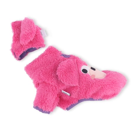 【即納】　Pink Bear Fleece Zip-Up