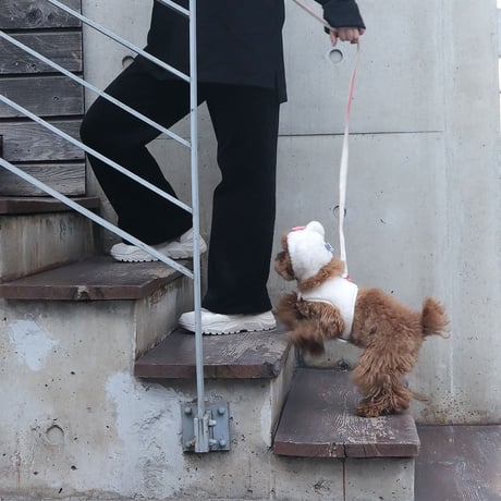 【即納】　Hi Bear Fur Harness_White