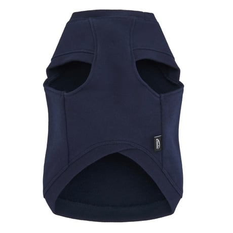 FOOT PRINTED SWEAT SHIRT-NAVY