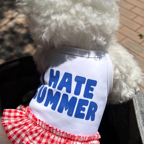 【即納】I HATE SUMMER MINI DRESS
