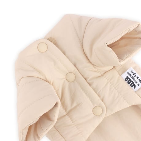 【即納】　Rich Light Quilted Jacket_Egg Beige