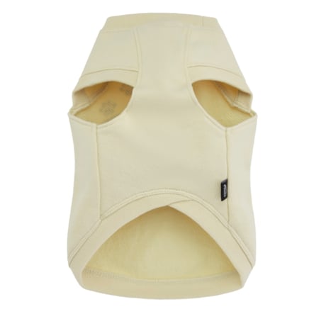 FOOT PRINTED SWEAT SHIRT-CREAM