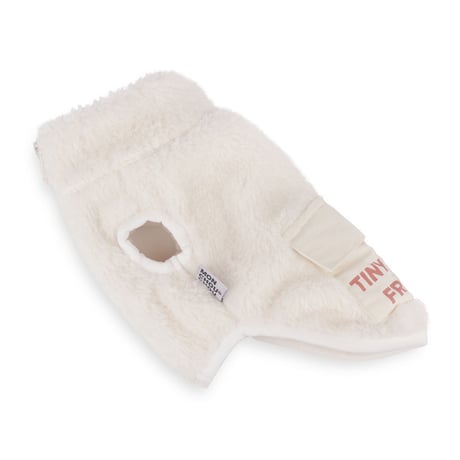 【即納】　Hi Bear Fur zip-up Jacket_White