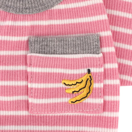 【即納】　Pocket Bites Crop Top_Banana