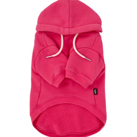 NEW LOGO BIG HOODIE-HOT PINK