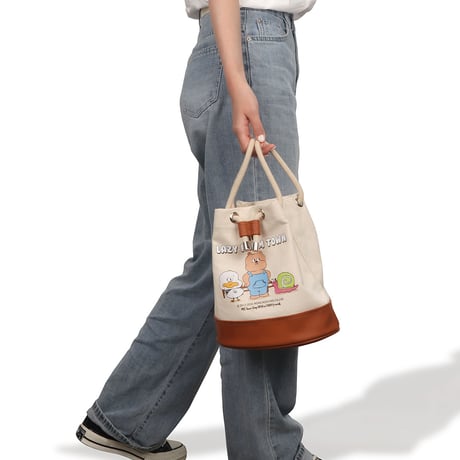 Lazy Farm Bucket Bag