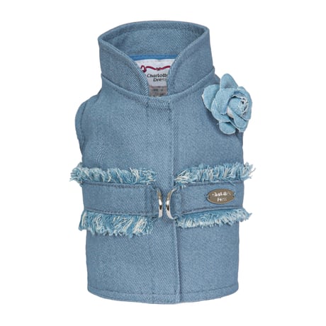 Art. 9029 harness jacket Camelia in jeans