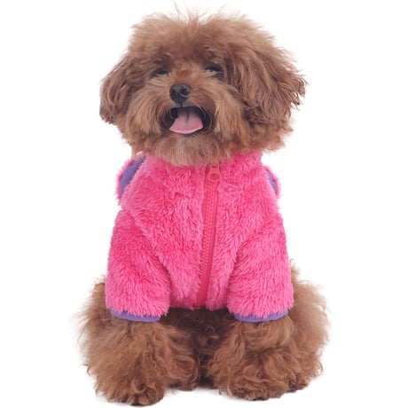 【即納】　Pink Bear Fleece Zip-Up