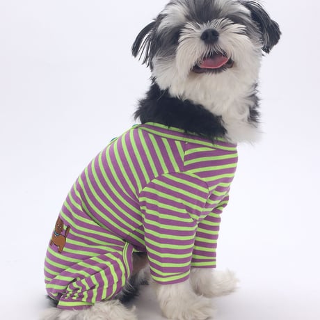 【即納】　HEKHEK babysuit_neon grape