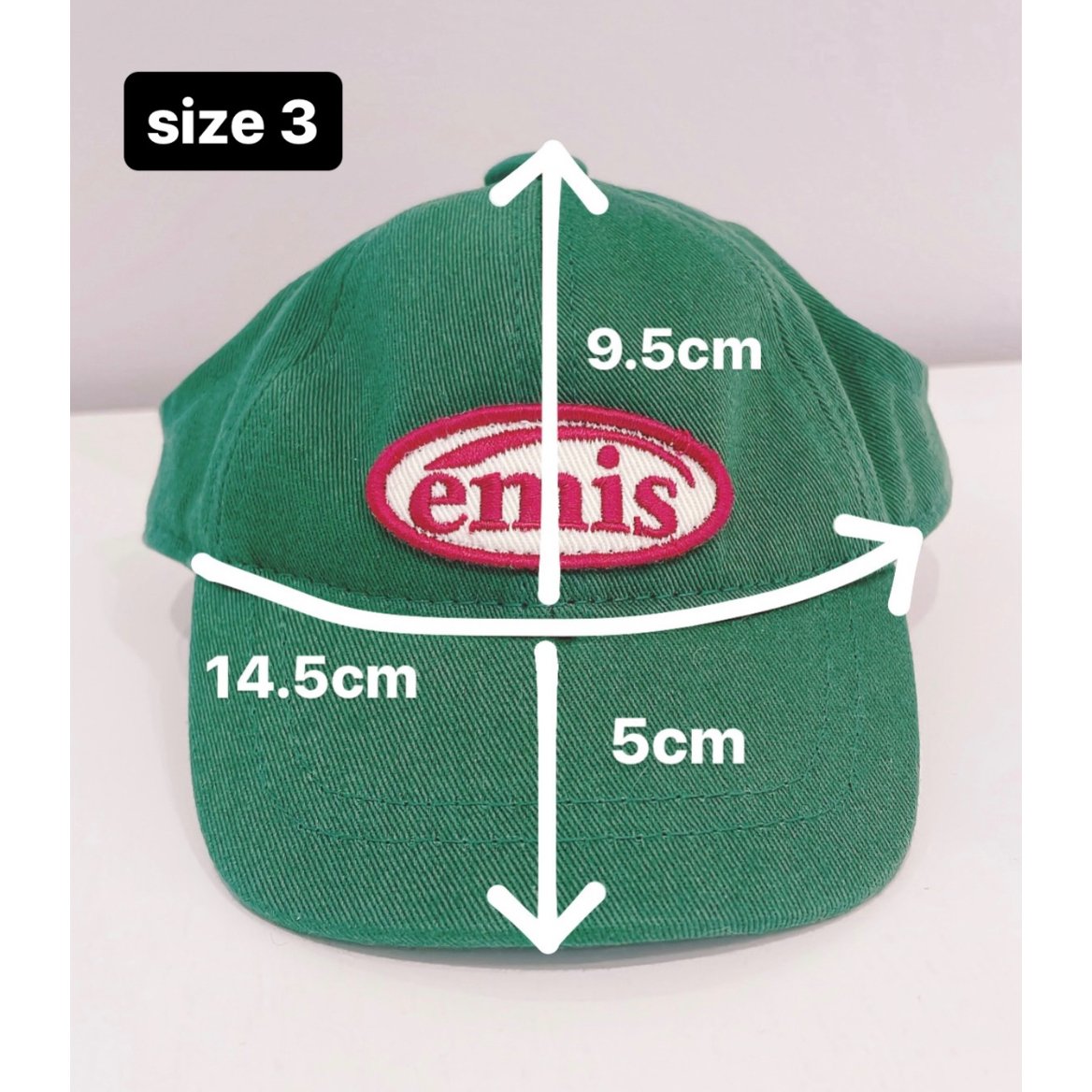 【emis】25HS新作★(男女共用) STRIPE BALL CAP WAPPEN BALL CAP-PINK | Chuck's TOKYO Boutique