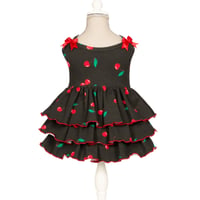 【即納】Art. 2071 dress Cherry Rojo