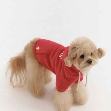 NEW LOGO BIG HOODIE-HOT PINK
