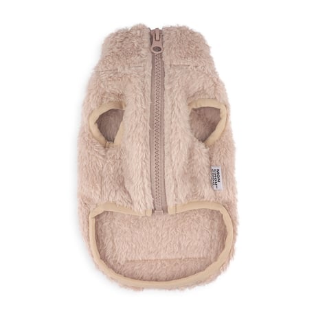 【即納】　Hi Bear Fur zip-up Jacket_Beige