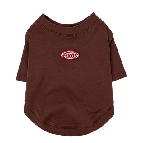 MINI WAPPEN TEE-LIGHT BROWN