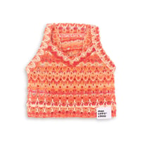 【即納】　Fruit Punch V-neck Crop Top_Orange Cocktail