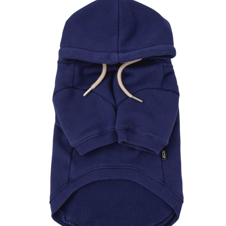 NEW LOGO BIG HOODIE-NAVY