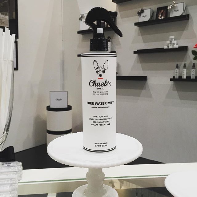 99.9%消臭除菌【DOG】FREE WATER MIST【無香料】 | Chuck's TO