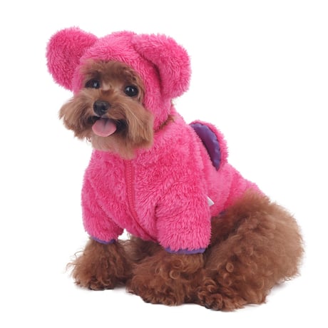 【即納】　pink bear hat