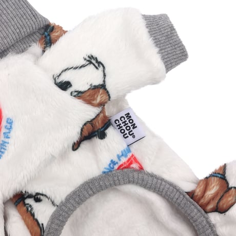 【即納】　HEKHEK warm hug suit white