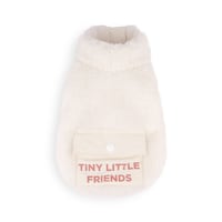 【即納】　Hi Bear Fur zip-up Jacket_White