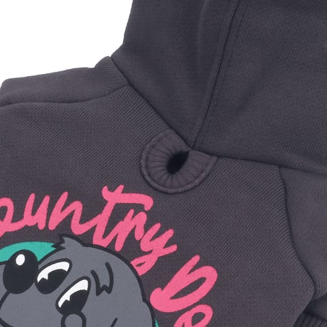 【即納】　Country Dog Bio Hoody　Charcoal