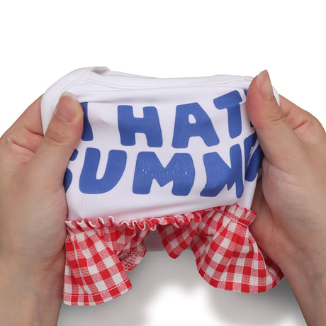 【即納】I HATE SUMMER MINI DRESS