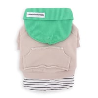 【即納】　Wave Beanie Sweatshirt Beige