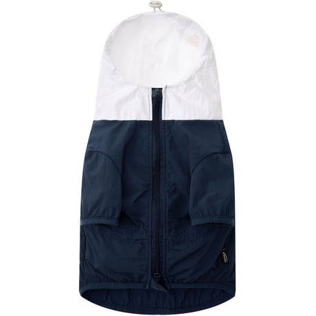 FOOT PRINT ANORAK-WHITE