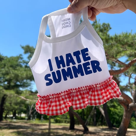 【即納】I HATE SUMMER MINI DRESS