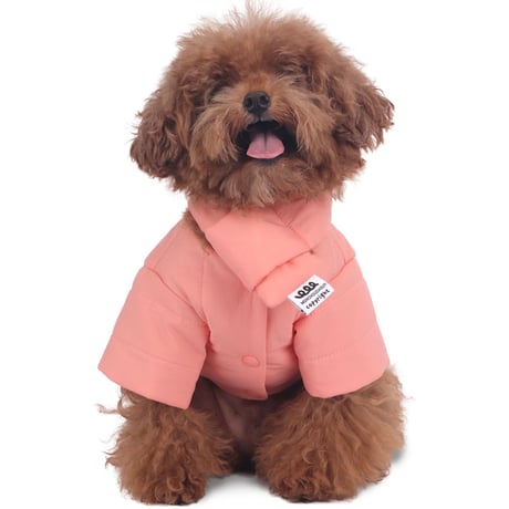 【即納】　Rich Light Quilted Jacket_Peach