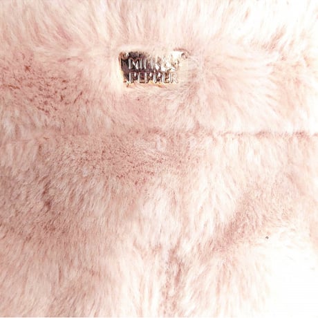 LOUISETTE Sweat Fourrure Rose