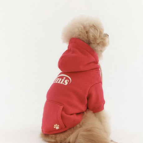 NEW LOGO BIG HOODIE-HOT PINK