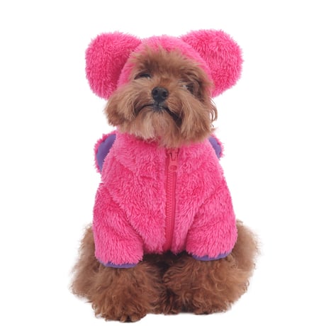 【即納】　pink bear hat