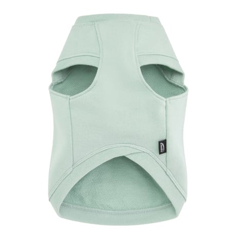FOOT PRINTED SWEAT SHIRT-MINT