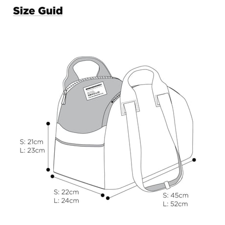 【即納】　Chubby Bag_White