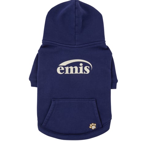 NEW LOGO BIG HOODIE-NAVY