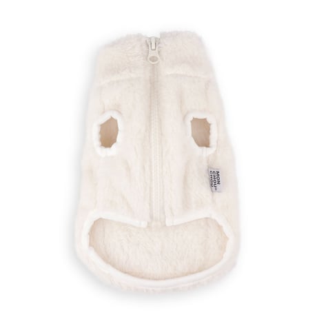 【即納】　Hi Bear Fur zip-up Jacket_White