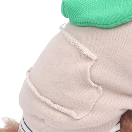 【即納】　Wave Beanie Sweatshirt Beige