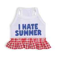 【即納】I HATE SUMMER MINI DRESS