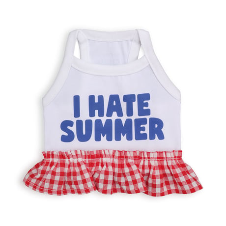 【即納】I HATE SUMMER MINI DRESS