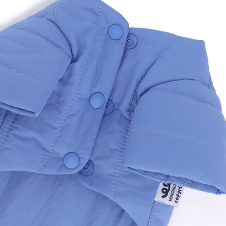 【即納】　Rich Light Quilted Jacket_Cornflower Blue