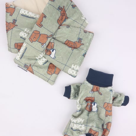 【即納】　HEKHEK warm hug suit Khaki