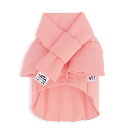 【即納】　Rich Light Quilted Jacket_Peach