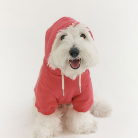 NEW LOGO BIG HOODIE-HOT PINK