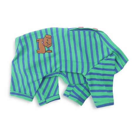 【即納】　HEKHEK babysuit_blue/mint