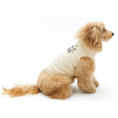 FOOT PRINTED SWEAT SHIRT-CREAM