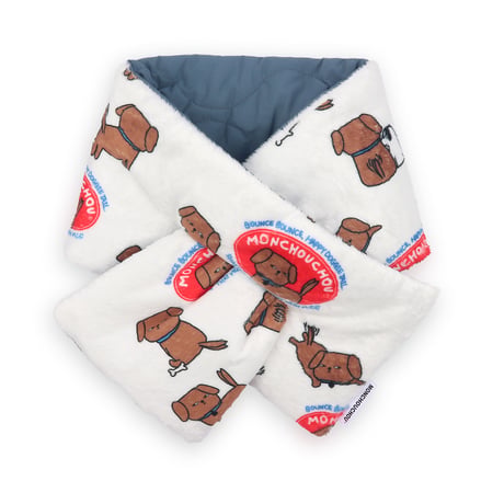 【即納】　HEKHEK neck warmer White