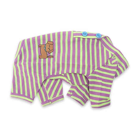 【即納】　HEKHEK babysuit_neon grape